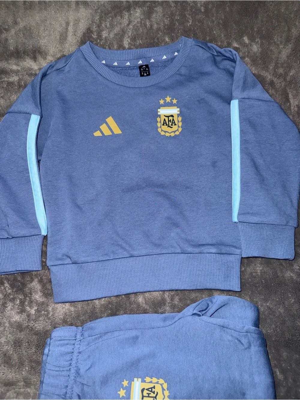 Adidas Argentina Baby Two-Piece Tracksuit Sz 2T